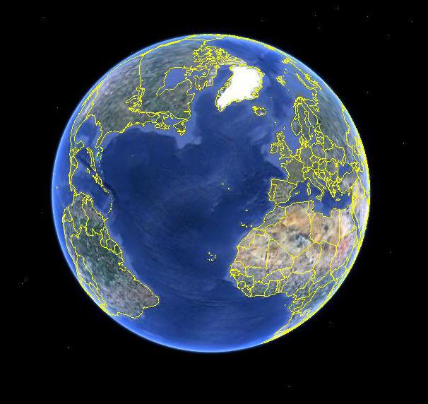Google Earth World Image