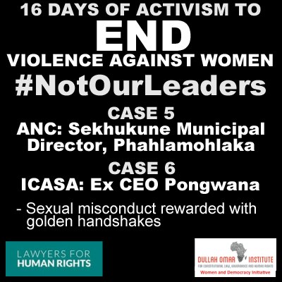 When sexual harassment is rewarded with a golden handshake